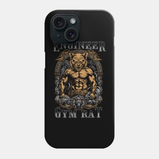 Engineer gym rat Phone Case