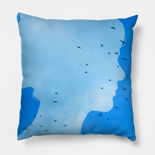 Away With the Birds Pillow