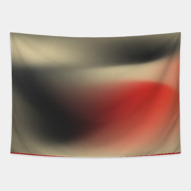 black and red abstract Tapestry by blue orange abstract