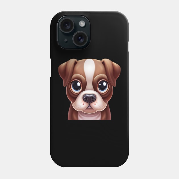 Fur-endly American Pit Bull Terrier Phone Case by Art By Mojo