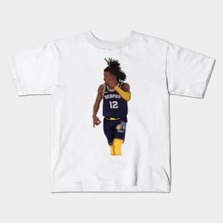  Youth Ja Morant Mirror Goat Memphis Kid's T-Shirt (as1