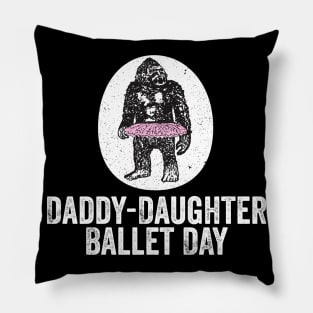 Daddy-Daughter Ballet Day Pillow