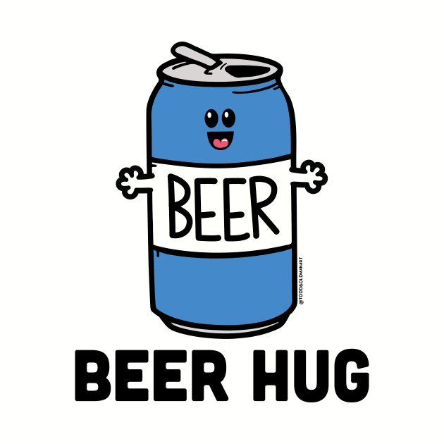 BEER HUG by toddgoldmanart