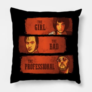 The girl, the bad and the professional Pillow