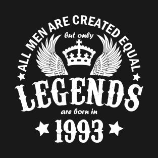 Legends are Born in 1993 T-Shirt