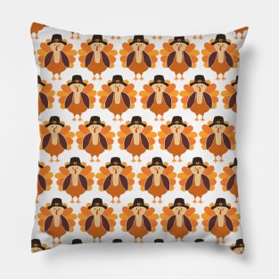 Turkey Pattern Pillow