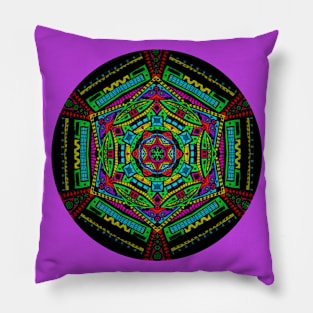 Symmetry Mandala Pillow