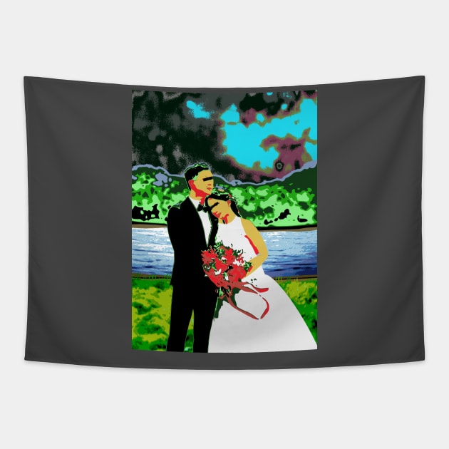 Marriage test Tapestry by kentucky_boiled_chicken_filet