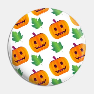 Halloween pattern Pin