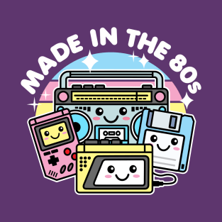 Made in the 80s Cute Kawaii Art T-Shirt