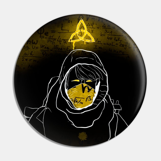 Dark Fanart Pin by v3cki