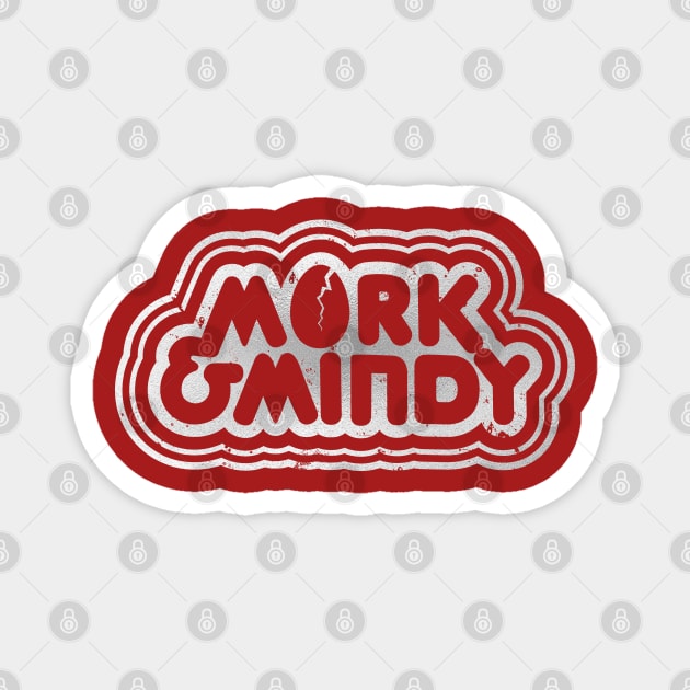 Mork & Mindy - 70s Show | Silver Finish Magnet by SALENTOmadness