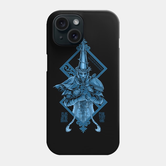 Penitent One - Blue Phone Case by svthyp