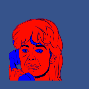 Red Blue Phone T-Shirt