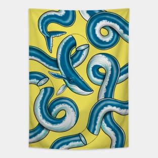 Whale Loops Tapestry