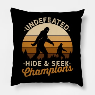 Hide And Seek Champion Undefeated Pillow