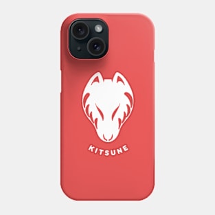 Traditional Japanese Masks, Kitsune,stylized design Phone Case