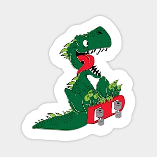 Dino Boarding Magnet