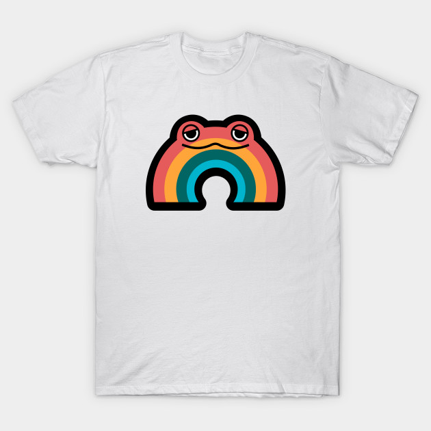 The Rainbow Frog Ipad Art T Shirt Teepublic