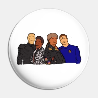 Boys From The Dwarf - RED DWARF Pin