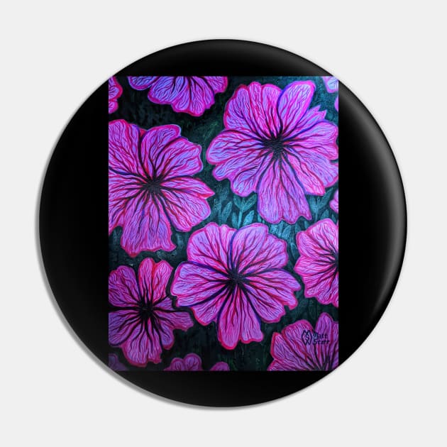 Petunia Flowers Pin by Matt Starr Fine Art