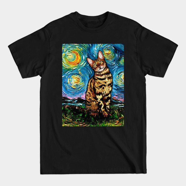 Disover Bengal Night - Cat - T-Shirt