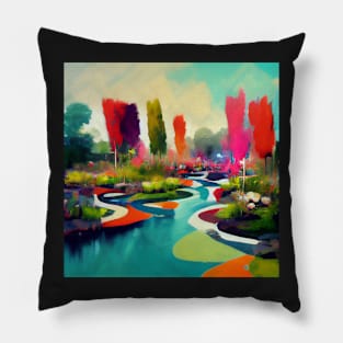 psychedelic river 04 Pillow