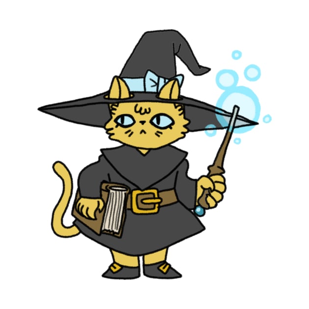 Tabaxi Wizard by NathanBenich