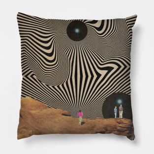 Desert lights Pillow