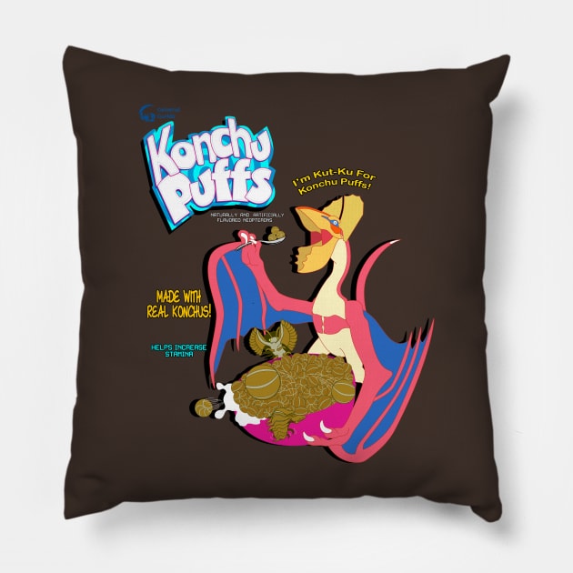 Konchu Puffs Pillow by Jblumdesigns