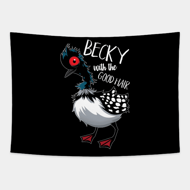 Becky With The Good Hair Tapestry by VirGigiBurns