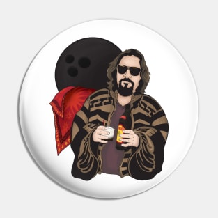 Big Lebowski Big Trouble in Little China Mashup Pin