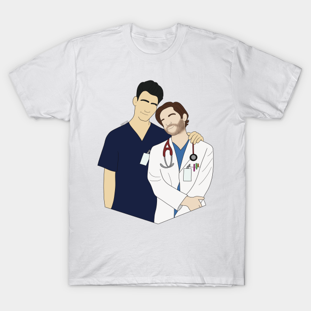 Levi and Nico - Greys Anatomy - T-Shirt | TeePublic