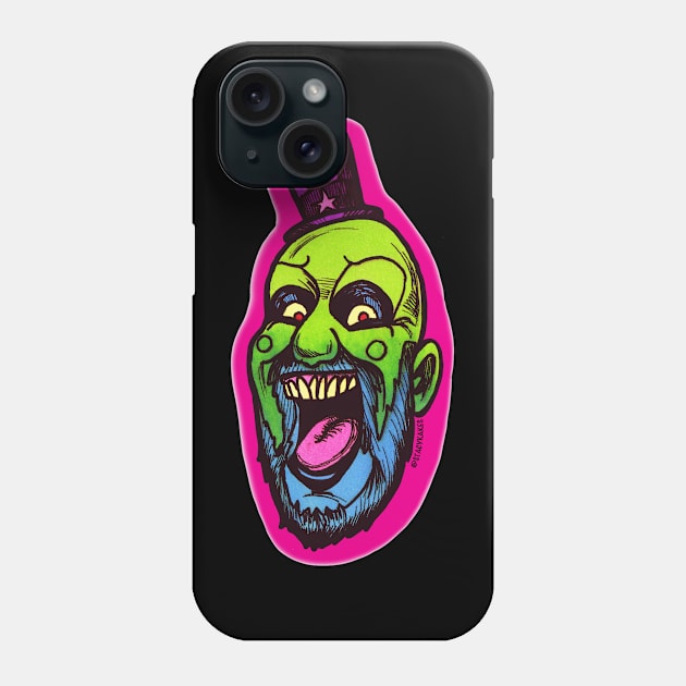 Captain Spaulding Phone Case by Stacy Kakes