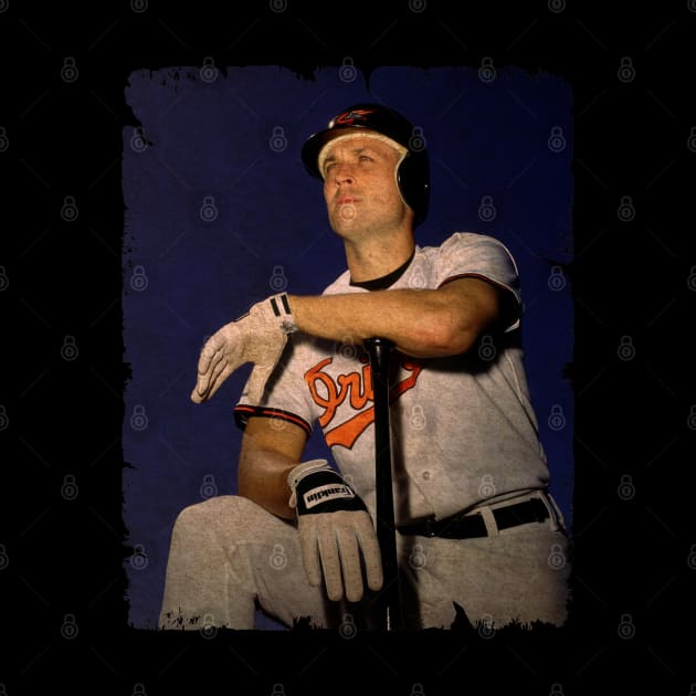 Cal Ripken Jr. in Baltimore Orioles by PESTA PORA