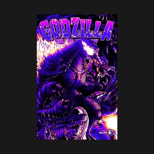 Retro Godzilla ROE 6 T-Shirt