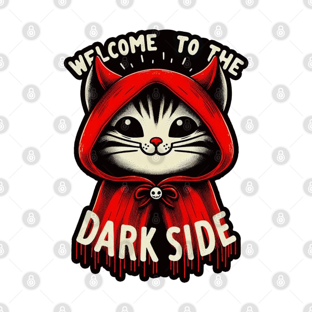 Welcome to the dark side - evil cat by Yaydsign