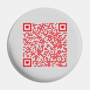 Rick Roll QR Code (Rick Ashley Never gonna let you down Pin