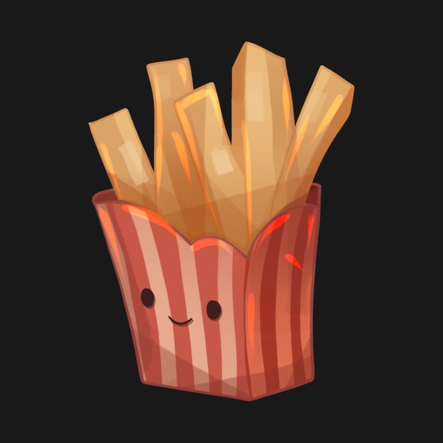 Cute Crispy Fries by Claire Lin