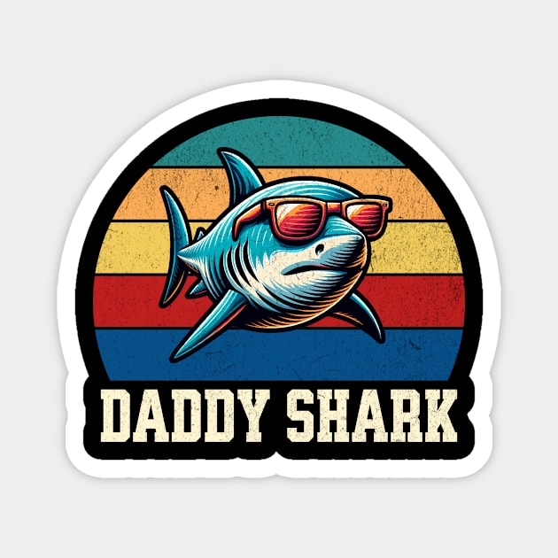 Daddy Shark Magnet by yesorno