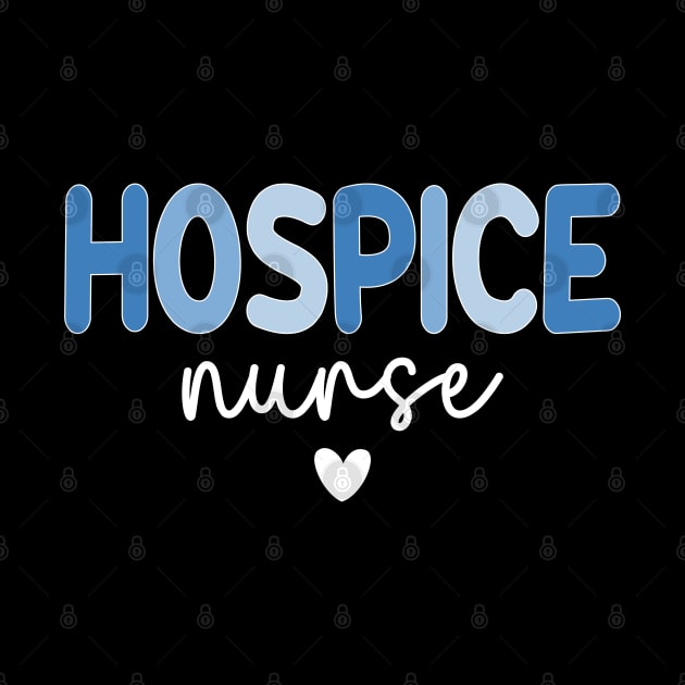 Retro Hospice Nurse Print For Nursing Student Hospice Nurse by WildFoxFarmCo