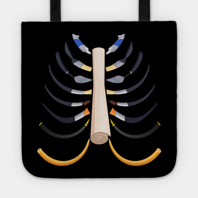 Art I Can Feel It In My Bones Art Bones Halloween Costume Artist Bone Halloween Costume Idea Tote Teepublic