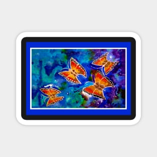 Wax Relief Butterflies Magnet