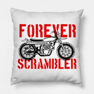 Forever scrambler Pillow