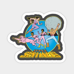 Space Sentinels Magnet