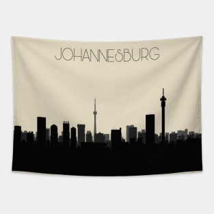 Johannesburg Skyline Tapestry