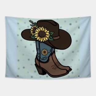 Cowgirl Tapestry