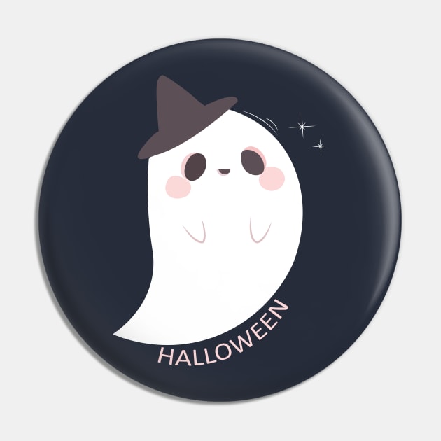 Halloween Ghost Pin by Dizzyland