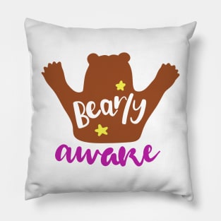 Bearly awake Pillow