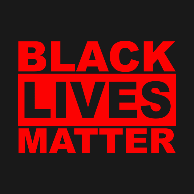 Black Lives Matter Logo (Red) by HardyShop